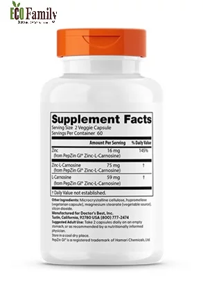 Комплекс цинку з карнозином (Zinc-L-Carnosine),