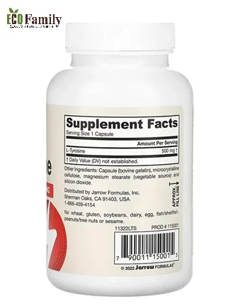 L-тирозин, 500 мг